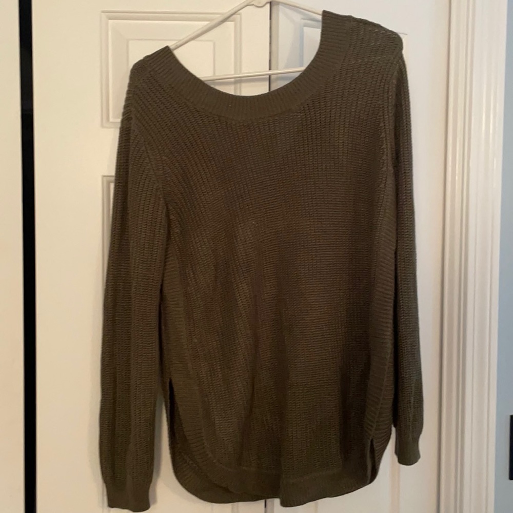 Jack by BB Dakota sweater. Medium.Olive. So cozy!